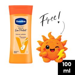 Buy a Vaseline Healthy Bright SPF30 Sun Pollution Body Lotion 100ml and get a FREE Zapboo